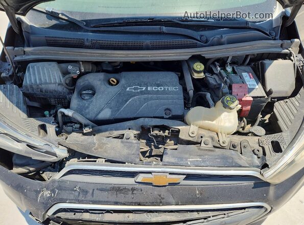 KL8CD6SA3HC749128 2017 CHEVROLET SPARK Черный Вид задней части салона