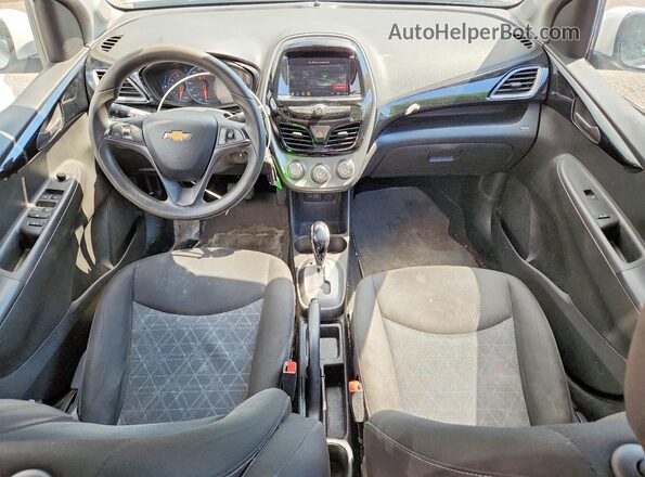KL8CD6SA3KC802224 2019 CHEVROLET SPARK White Widok deski rozdzielczej