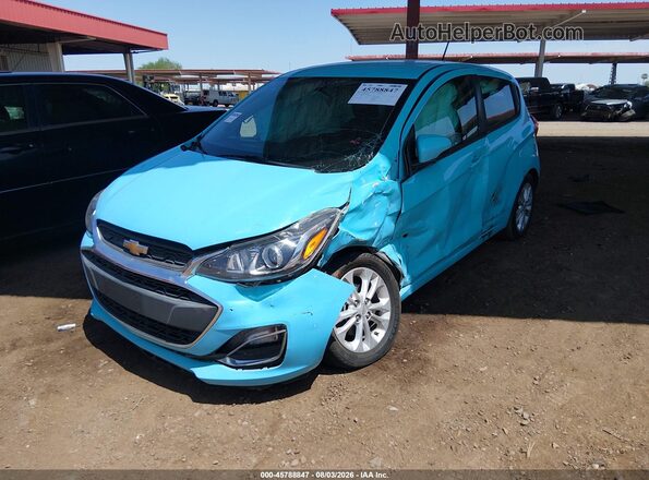 KL8CD6SA3MC735644 2021 CHEVROLET SPARK Blue Передня ліва чверть