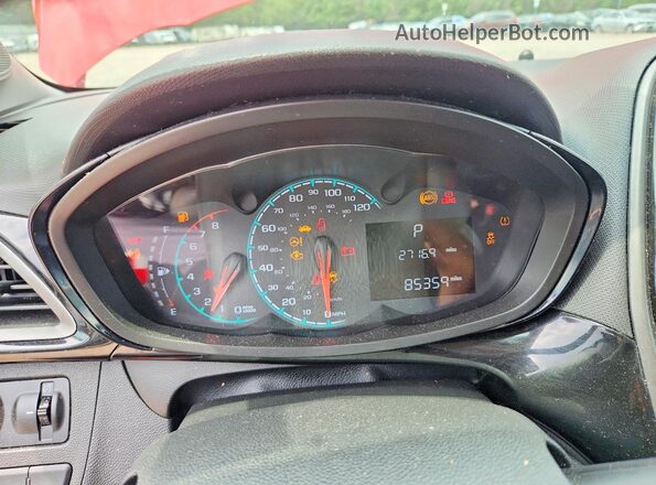 KL8CD6SA3MC748023 2021 CHEVROLET SPARK Красный Вид щитка приборов