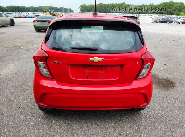 KL8CD6SA4GC605585 2016 CHEVROLET SPARK Red Rear view