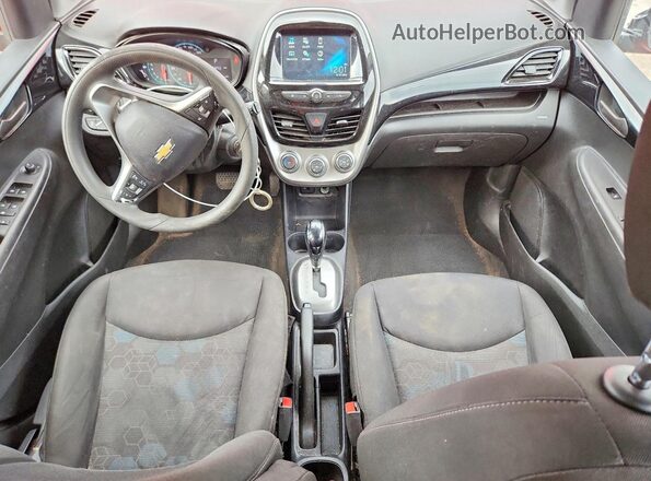 KL8CD6SA4GC605585 2016 CHEVROLET SPARK Red Dashboard view