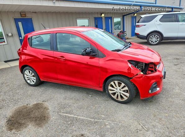 KL8CD6SA4GC605585 2016 CHEVROLET SPARK Red Front right