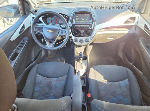 KL8CD6SA4GC620877 2016 CHEVROLET SPARK Gray Widok deski rozdzielczej