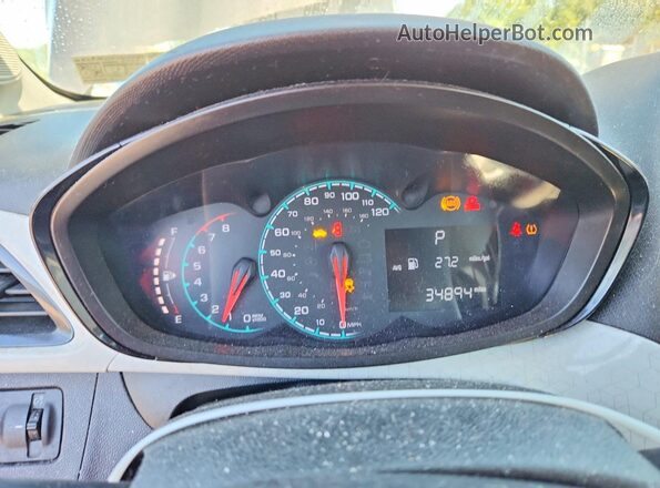 KL8CD6SA4GC620877 2016 CHEVROLET SPARK Gray Widok zestawu wskaźników