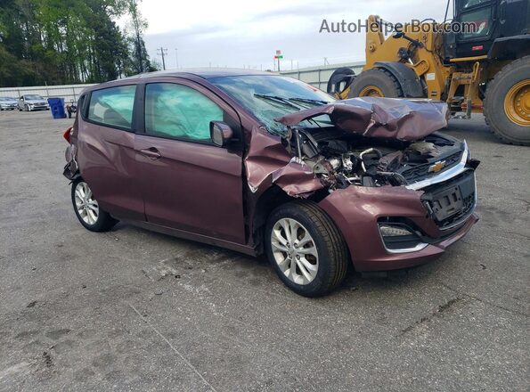 KL8CD6SA4LC448778 2020 CHEVROLET SPARK Maroon Przód prawy
