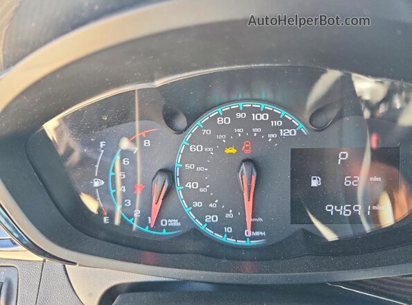 KL8CD6SA4MC722076 2021 CHEVROLET SPARK Black Vista del cuadro de instrumentos