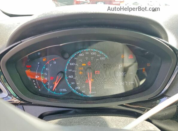 KL8CD6SA4NC011205 2022 CHEVROLET SPARK White Вид щитка приладів