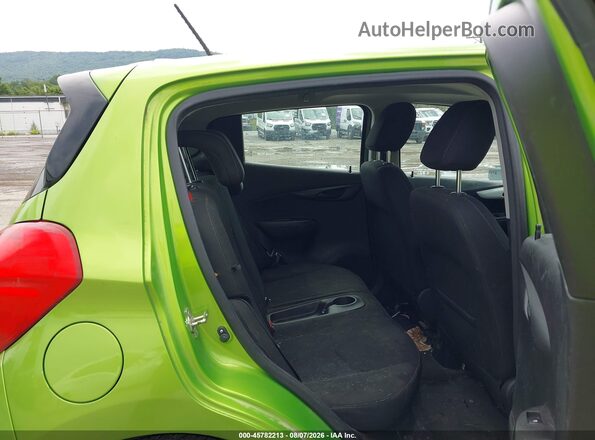 KL8CD6SA5GC577280 2016 CHEVROLET SPARK Green Вид наклейки з VIN-кодом