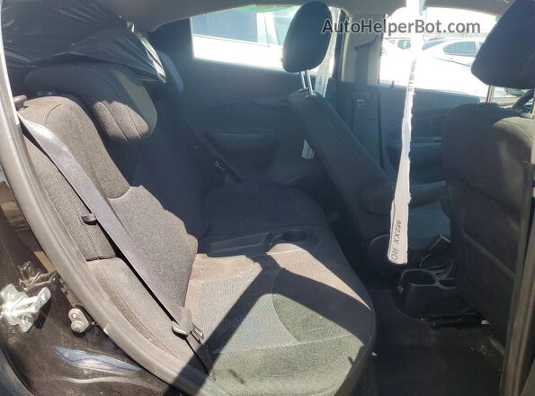 KL8CD6SA5HC765797 2017 CHEVROLET SPARK Black Widok tylnych siedzeń