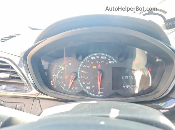 KL8CD6SA5HC765797 2017 CHEVROLET SPARK Black Widok zestawu wskaźników