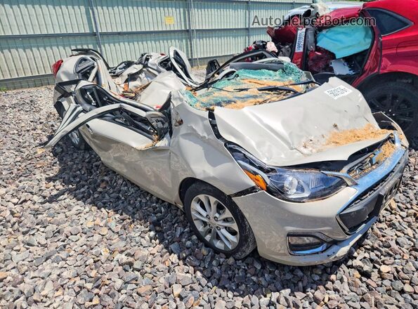 KL8CD6SA5KC785202 2019 CHEVROLET SPARK Beige Delantero derecho