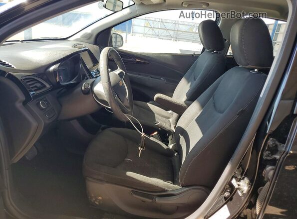 KL8CD6SA5LC416437 2020 CHEVROLET SPARK Black Widok wnętrza z przodu