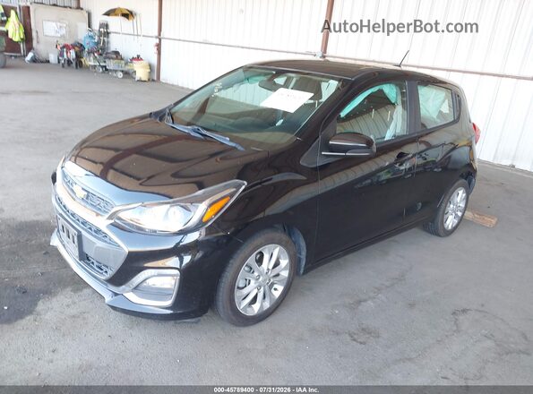 KL8CD6SA5MC730865 2021 CHEVROLET SPARK Black Передня ліва чверть