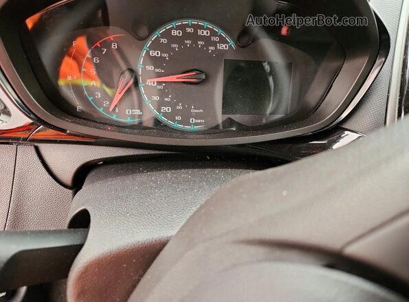 KL8CD6SA5MC736519 2021 CHEVROLET SPARK Black Вид щитка приладів
