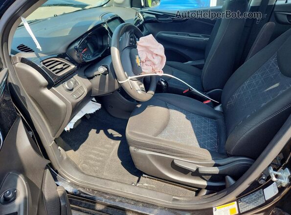 KL8CD6SA5MC736519 2021 CHEVROLET SPARK Black Вид салону спереду