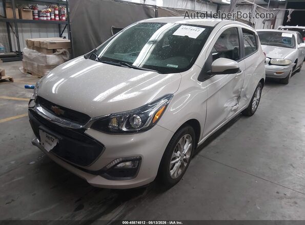 KL8CD6SA5MC746774 2021 CHEVROLET SPARK Бежевый Передняя левая четверть