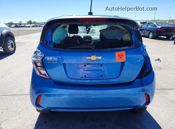KL8CD6SA6HC839549 2017 CHEVROLET SPARK Blue Вид ззаду