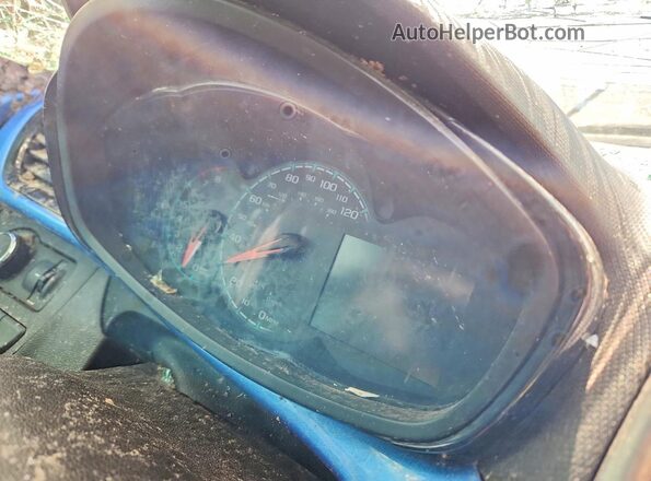 KL8CD6SA6HC839549 2017 CHEVROLET SPARK Blue Вид щитка приладів