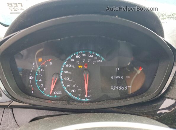 KL8CD6SA6KC725400 2019 CHEVROLET SPARK Blue Widok zestawu wskaźników