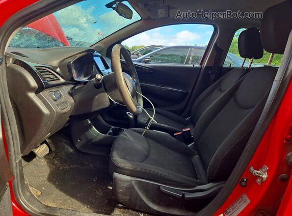 KL8CD6SA6KC762432 2019 CHEVROLET SPARK Red VIN sticker view
