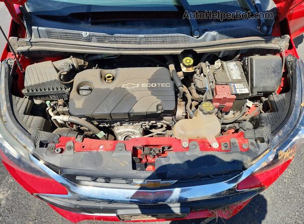 KL8CD6SA6LC428712 2020 CHEVROLET SPARK Red Widok wnętrza z tyłu