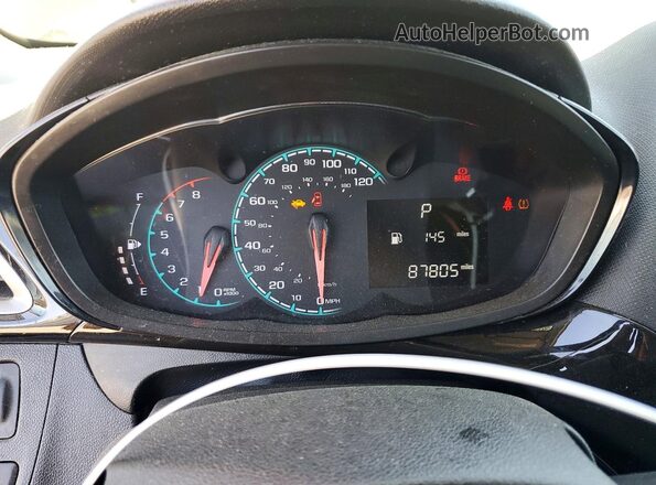 KL8CD6SA6MC223084 2021 CHEVROLET SPARK Black Вид щитка приладів