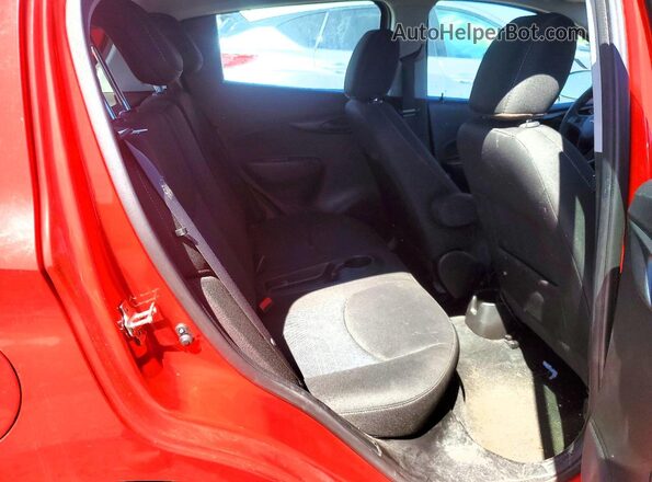 KL8CD6SA6MC718708 2021 CHEVROLET SPARK Red Вид задніх сидінь