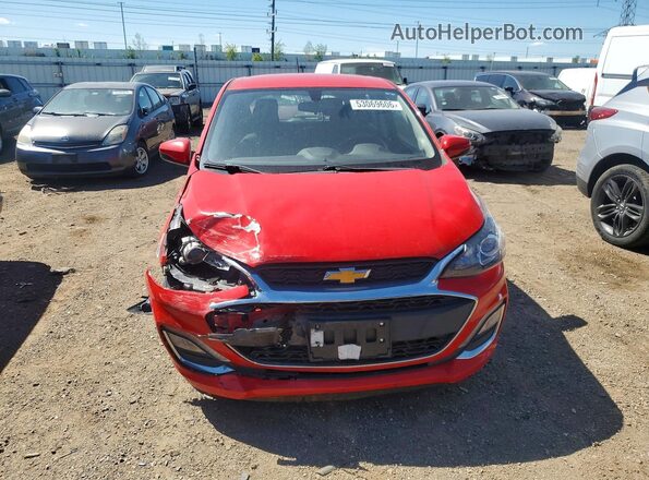 KL8CD6SA6MC718708 2021 CHEVROLET SPARK Red Вид спереду