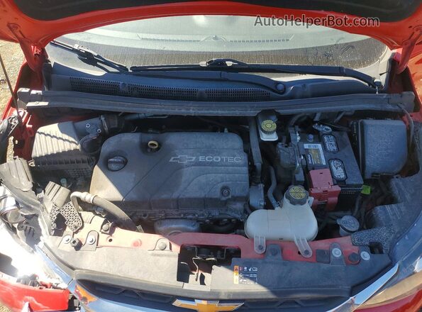 KL8CD6SA6MC718708 2021 CHEVROLET SPARK Red Вид задньої частини салону