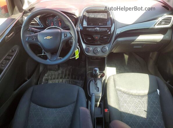 KL8CD6SA6MC718708 2021 CHEVROLET SPARK Red Вид панелі приладів