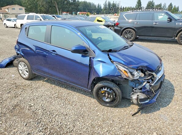 KL8CD6SA6NC032136 2022 CHEVROLET SPARK Blue Delantero derecho