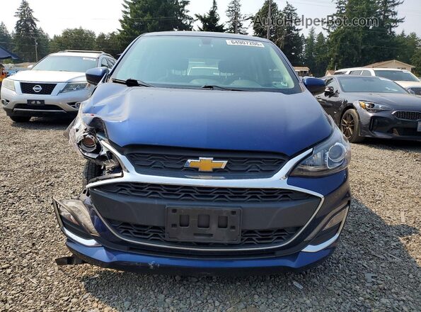KL8CD6SA6NC032136 2022 CHEVROLET SPARK Blue Vista frontal