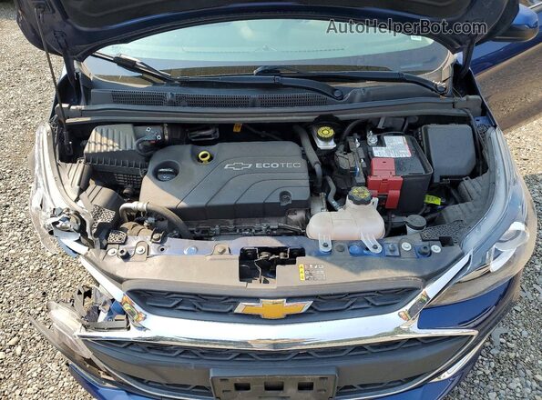 KL8CD6SA6NC032136 2022 CHEVROLET SPARK Blue Vista del compartimento del motor