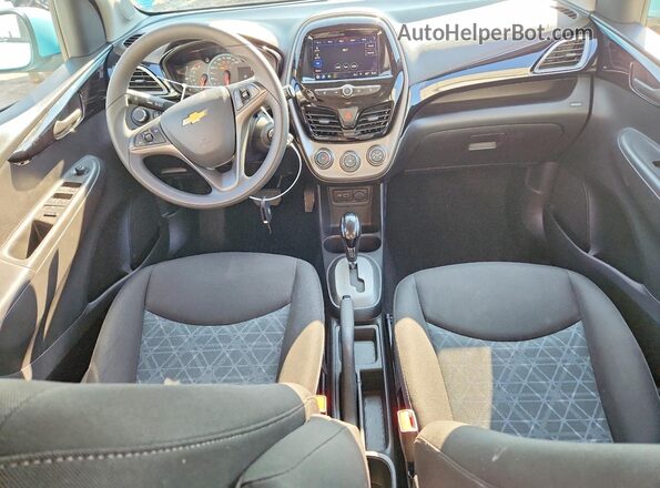 KL8CD6SA6NC033948 2022 CHEVROLET SPARK Blue Вид панелі приладів