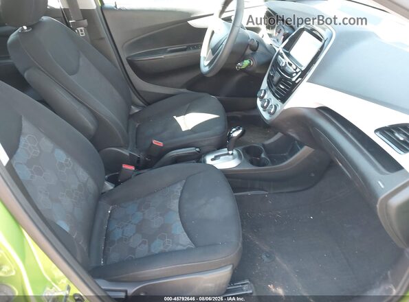 KL8CD6SA7GC575336 2016 CHEVROLET SPARK Green წინა სალონის ხედი