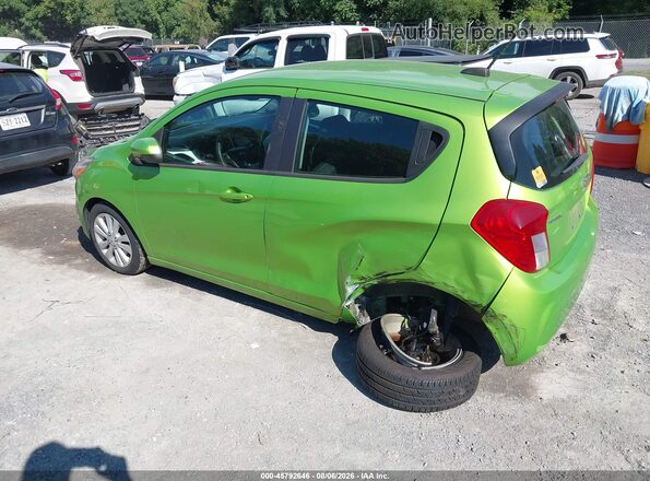 KL8CD6SA7GC575336 2016 CHEVROLET SPARK Green უკანა მარცხენა