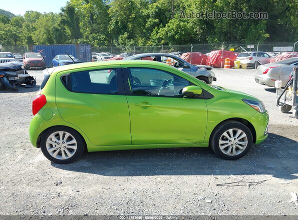 KL8CD6SA7GC575336 2016 CHEVROLET SPARK Green უკანა სალონის ხედი