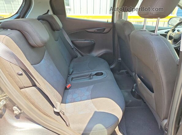 KL8CD6SA7HC773397 2017 CHEVROLET SPARK Gray უკანა სავარძლების ხედი