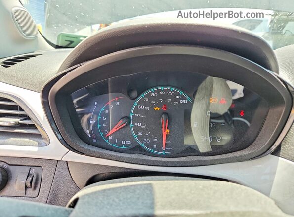 KL8CD6SA7HC773397 2017 CHEVROLET SPARK Gray ხელსაწყოთა პანელის ხედი