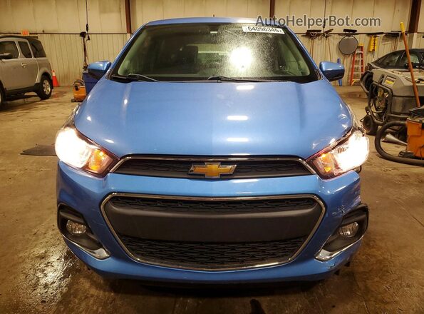 KL8CD6SA7JC422513 2018 CHEVROLET SPARK Blue Widok z przodu