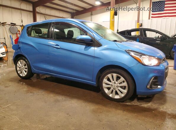 KL8CD6SA7JC422513 2018 CHEVROLET SPARK Blue Przód prawy