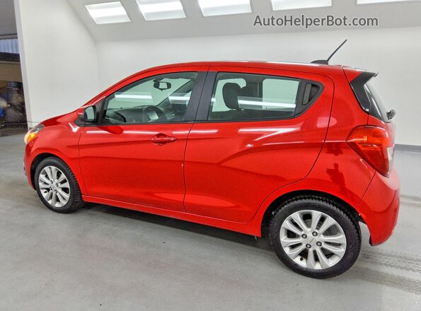 KL8CD6SA7JC456757 2018 CHEVROLET SPARK Red Հետևի ձախ