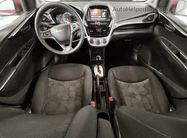 KL8CD6SA7JC456757 2018 CHEVROLET SPARK Red Առջևի վահանակի տեսք