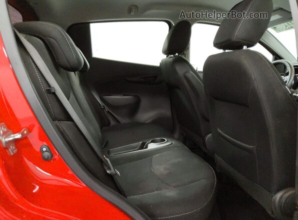 KL8CD6SA7JC456757 2018 CHEVROLET SPARK Red Հետևի նստատեղերի տեսք