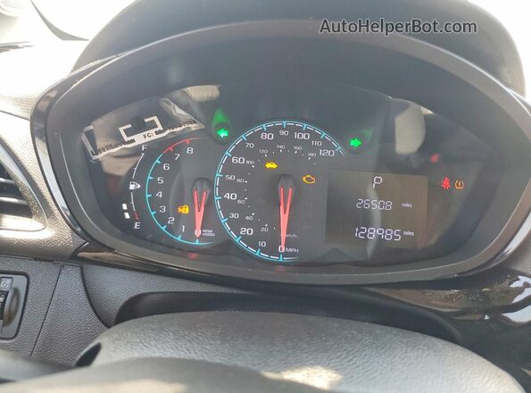 KL8CD6SA8HC808710 2017 CHEVROLET SPARK Silver Սարքավորումների վահանակի տեսք