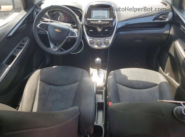 KL8CD6SA8HC808710 2017 CHEVROLET SPARK Silver Առջևի վահանակի տեսք