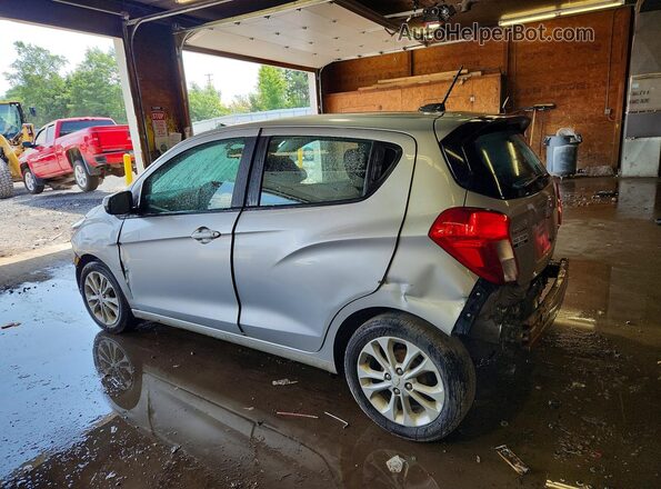 KL8CD6SA8LC455605 2020 CHEVROLET SPARK Silver Trasero izquierdo