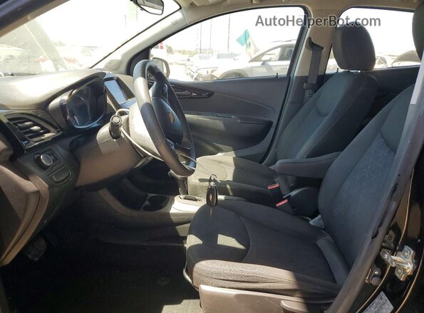 KL8CD6SA8MC722257 2021 CHEVROLET SPARK Black წინა სალონის ხედი