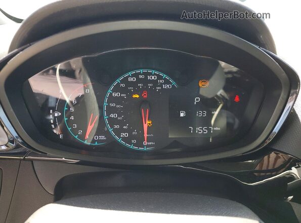 KL8CD6SA8MC722257 2021 CHEVROLET SPARK Black ხელსაწყოთა პანელის ხედი